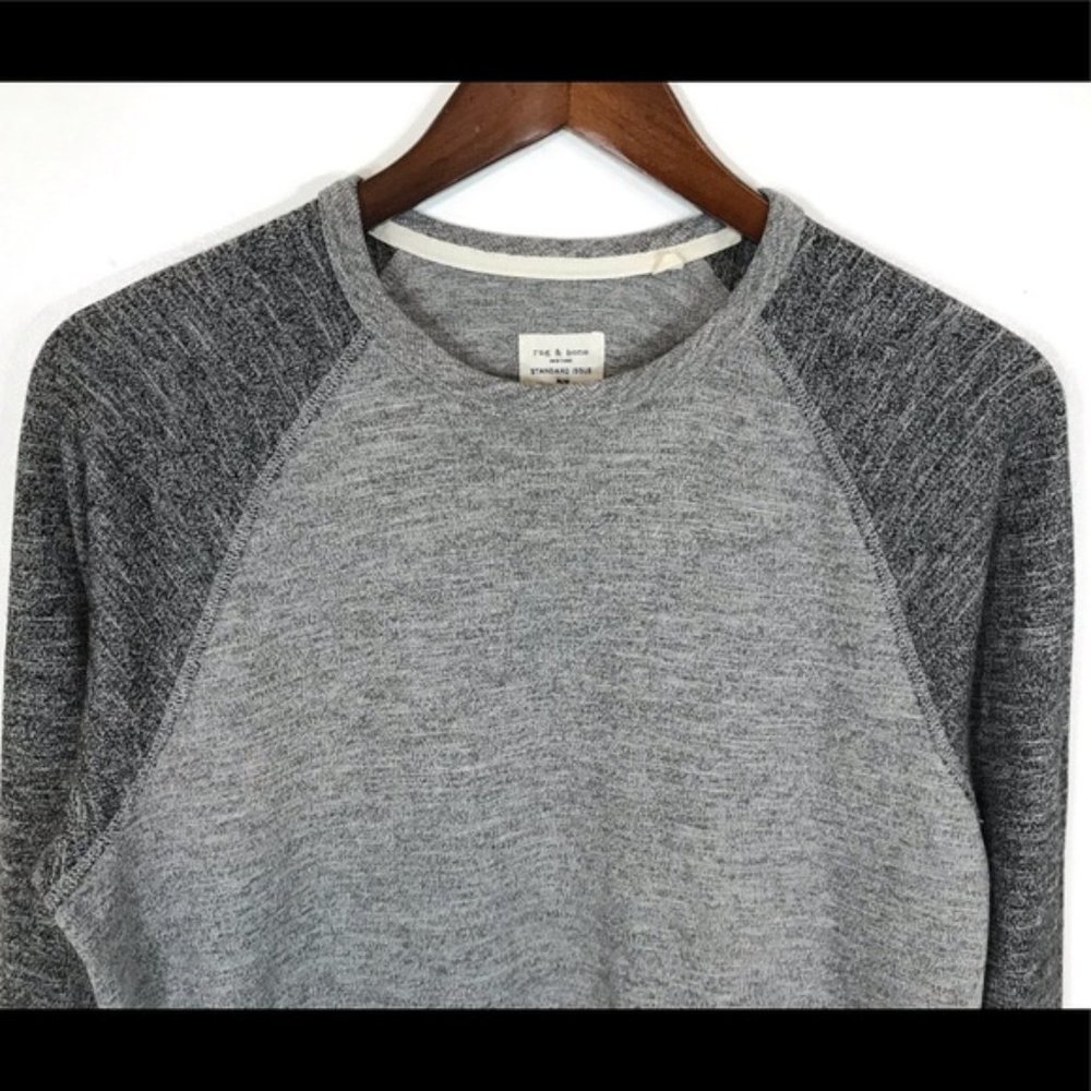 Rag & Bone Standard Issue Colorblock Sweatshirt - image 4